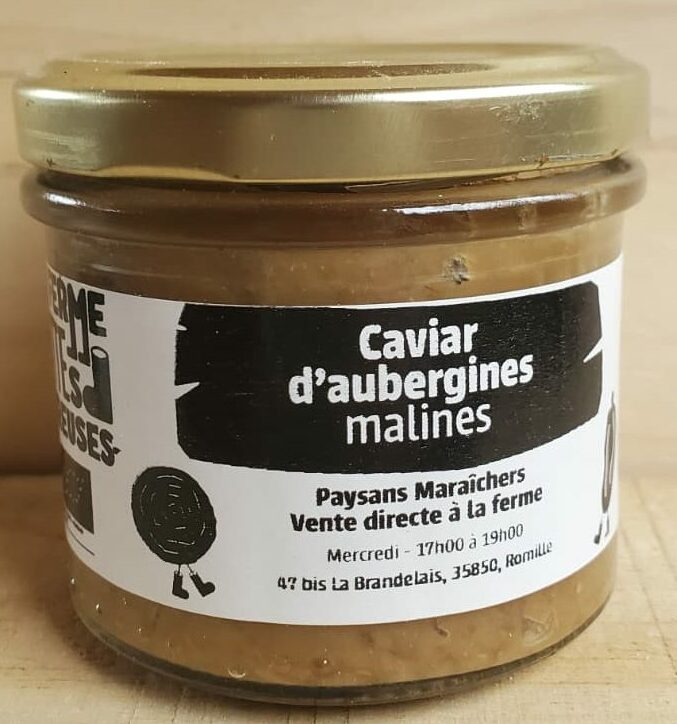 caviar d'aubergines botte heureuses