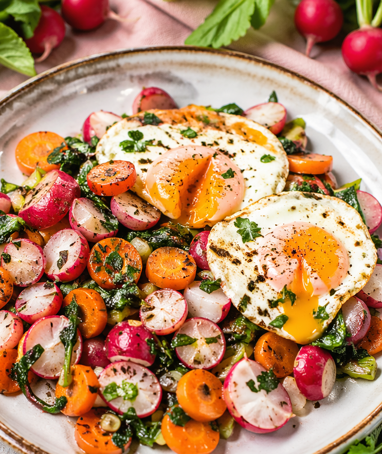 Poêlée printanière